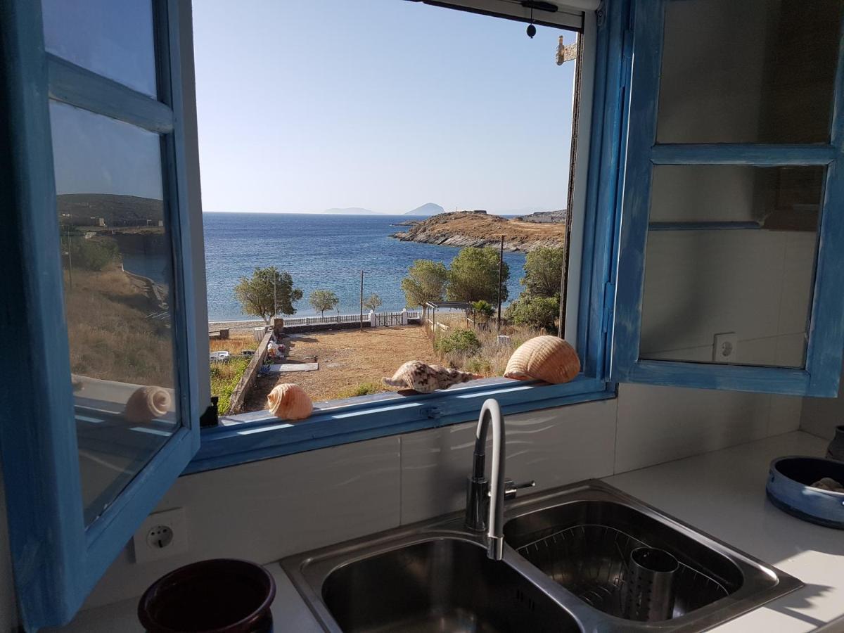 House On The Beach Ground Floor Villa Kíthnos Eksteriør billede
