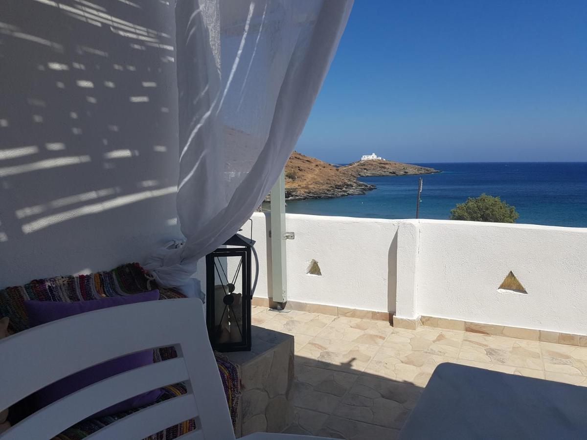 House On The Beach Ground Floor Villa Kíthnos Eksteriør billede
